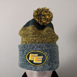 47er CFL Edmonton Elks beanie toque hat with pom pom
